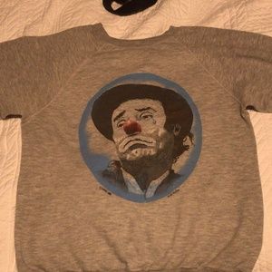 Vintage Crying Clown Sweatshirt